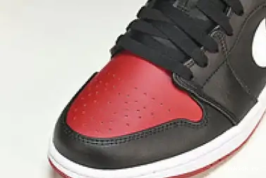Low “Alternate Jordan Bred 1 Toe” 0429